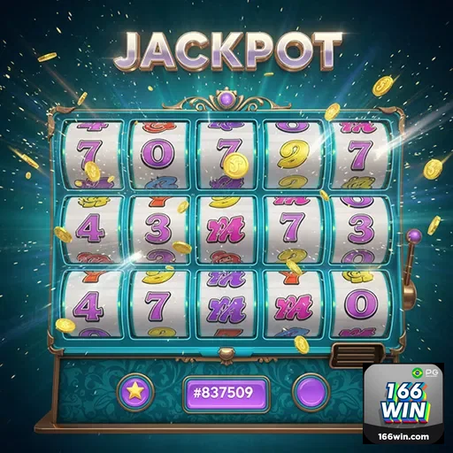 Tela de slot games com promoções atualizadas na 166win